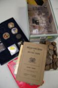 GROUP OF ASSORTED LOOSE MAINLY GB COINS to include cartwheel penny, guinea gaming token,