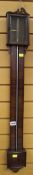 A C19TH JOHN STOPANI MERCURY STICK BAROMETER