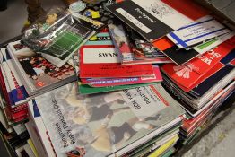 A QUANTITY OF SPORTING PROOGRAMMES mainly Rugby Union including Welsh clubs and internationals