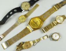 ASSORTMENT OF LADIES' AND GENTS' WRISTWATCHES TO INCLUDE Rotary, Seiko, Helvetia ETC