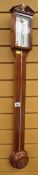 A REPRODUCTION MERCURY STICK BAROMETER