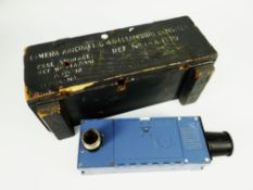 A WOODEN CASED AIR MINISTRY AIRCRAFT CAMERA camera type G.45 serial no. 2237 by Williamson