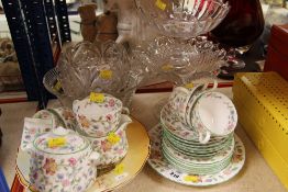 CERAMICS including Royal Doulton Series-Ware plates, quantity of Minton Haddon Hall tableware and