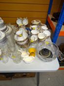 PARCEL OF MIXED CHINA including early Royal Albert teaware ETC