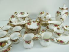APPROXIMATELY FORTY EIGHT ITEMS OF ROYAL ALBERT 'OLD COUNTRY ROSES'
