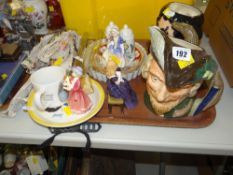 PARCEL OF ROYAL DOULTON & OTHER CERAMICS