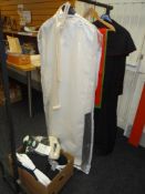 CLERICAL DRESS including a cassock, cassock alb, stoles, academic hoods, tabs, clerical shirts and
