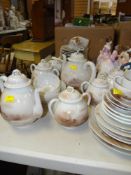 QUANTITY OF ORIENTAL EGG SHELL TEAWARE