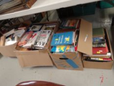 LARGE QUANTITY OF MIXED BOOKS including art related, history ETC