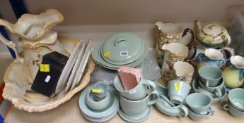 QUANTITY OF MIXED CHINA together with a camera