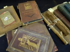 VARIOUS ANTIQUARIAN BOOKS RELATING TO CHRISTIANITY including 'Earthly Footsteps of the man of