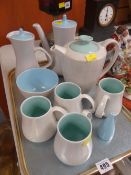 TWO POOLE POTTERY PART-TEASETS