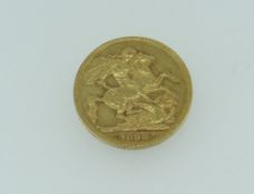 VICTORIAN GOLD FULL SOVEREIGN dated 1899