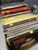 COLLECTION OF LP RECORDS including Welsh choirs, Mario Lanza, Paul Robeson ETC