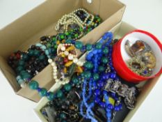 PARCEL OF COSTUME JEWELLERY