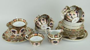 APPROXIMATELY FORTY PIECES OF ROYAL CROWN DERBY IMARI TEAWARE