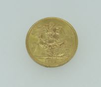 QUEEN ELIZABETH II GOLD FULL SOVEREIGN dated 1963