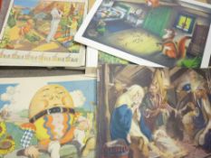 A QUANTITY OF PRINTS, colourful educational and nursery rhyme including 'Boyce Gay Way Series'
