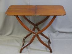 A FOLDING CAMPAIGN TABLE