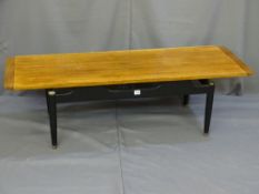 A MID CENTURY GOLD LABEL G PLAN RETRO STYLE COFFEE TABLE