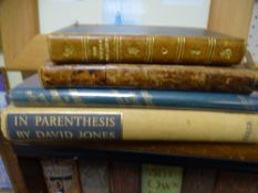 DAVID JONES 'In Parenthesis', London Faber and Faber Ltd - third impression, 'Days with Sir Roger