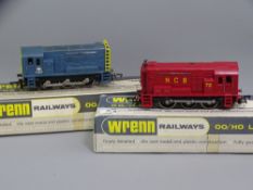 MODEL RAILWAY - WRENN W2232 Diesel Electric 0-6-0 Blue B R - boxed with instructions, Wrenn W2234