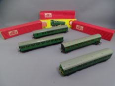 MODEL RAILWAY - HORNBY DUBLO 2250 - two Rail Electric Motor Coach with EMU, 4150 -Trailer Coach,