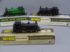MODEL RAILWAY - WRENN W2205 B R BLACK 0-6-0 Tank Locomotive (2), boxed with W2206 Southern (
