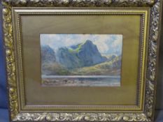 PHIL OSMENT watercolour - Snowdonia landscape, signed lower right, 18 x 27cms