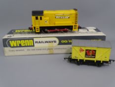 MODEL RAILWAY - WRENN W2243 0-6-0 Diesel Electric 'Dunlop' - boxed with instructions, excellent +