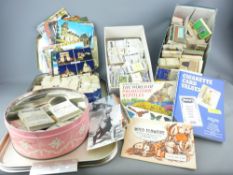 A LARGE QUANTITY OF COLLECTORS' CARDS by various cigarette, tea, tobacco company and other