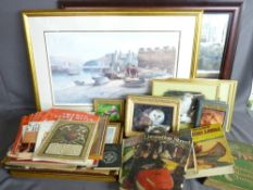 WARREN WILLIAMS ARCA limited edition (301/850) print - 'Conwy Castle and Harbour' along with a