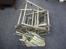 A FOLDING ALUMINIUM WINDOW SAFETY LADDER