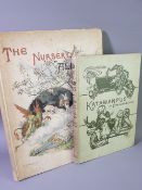 THE NURSERY ALICE BOOK with one other Macmillan & Co, 'The Nursery Alice' containing twenty coloured