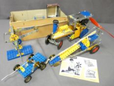 A PARCEL OF MECCANO MODELS AND ASSOCIATED ITEMS