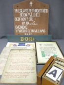 A PARCEL OF CHAPEL/CHURCH NOTICES