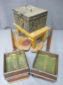 CHAPEL COLLECTION BOXES and miscellaneous items