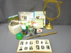 MIXED COLLECTABLES including vintage photograph album, postcards ETC