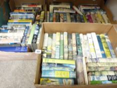 THREE BOXES OF VINTAGE FICTIONAL HARDBACK BOOKS