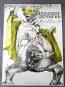 GERALD SCARFE - a collection of drawings entitled 'Indecent Exposure' limited edition (26/1000),