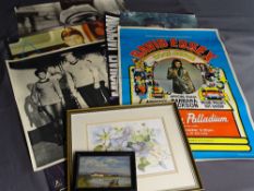 A COLLECTION OF FILM AND THEATRE SHOW POSTERS to include 'Star Trek', 'Marlon Brando', 'David