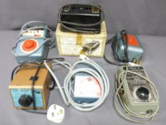 A BOX OF MODEL RAILWAY POWER UNITS