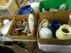 ASSORTED KITCHENWARE & PORCELAIN including good oven-to-tableware ETC