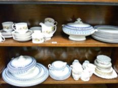 MIXED SELECTION OF TEA & DINNERWARE, Royal Standard 'Lindale' and 'Roslyn Moss Rose'