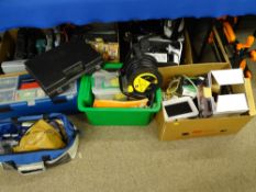 HOUSEHOLD ELECTRICAL ITEMS including a Bosch coffee machine and other items and a large parcel of