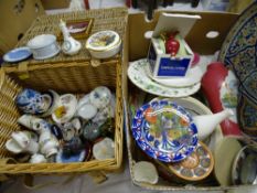 ASSORTED PORCELAIN including cabinet ware, Wedgwood Jasperware ETC