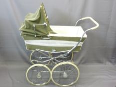 VINTAGE MARMET PRAM IN GREEN