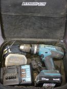MAKITA 18V LI-ION CORDLESS DRILL E/T