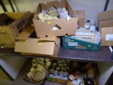 MIXED CHINA & GLASSWARE, enormous parcel in several boxes