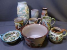 LARGE PARCEL OF 'GLYN COLLEDGE' DENBYWARE and similar